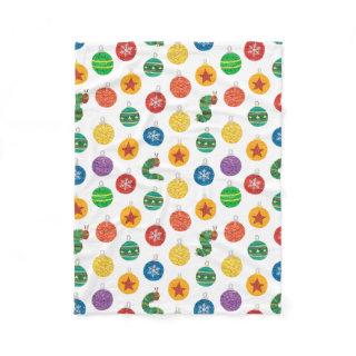 Eric Carle | Caterpillar Christmas Pattern Fleece Blanket