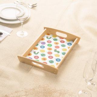 Eric Carle | Caterpillar Christmas Pattern Serving Tray
