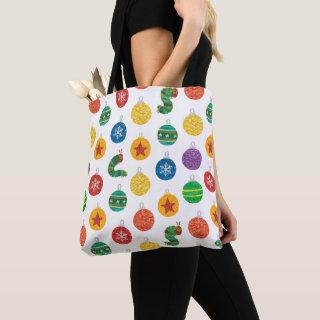 Eric Carle | Caterpillar Christmas Pattern Tote Bag
