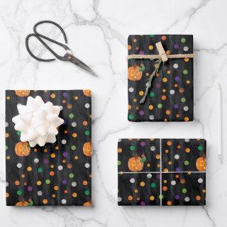 Eric Carle | Halloween Polka Dot Pattern  Sheets