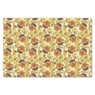 Ernie and Rubber Duckie Pattern Tissue Paper