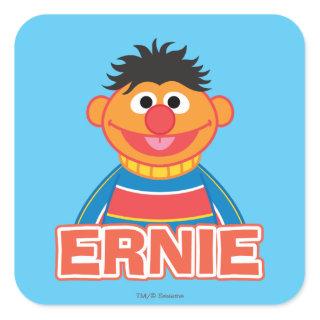 Ernie Classic Style Square Sticker