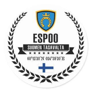 Espoo Classic Round Sticker