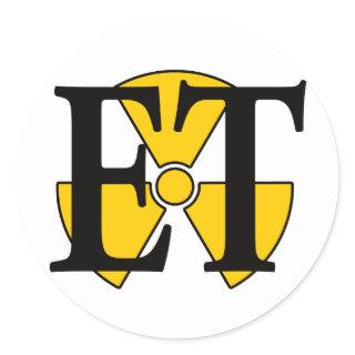 ET- Electronics Technician Classic Round Sticker