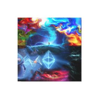 Ether power art Canvas Print