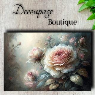 Ethereal Rose Decoupage Tissue Paper