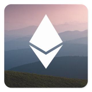 Ethereum Square Sticker