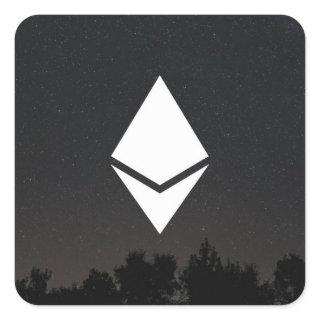 Ethereum Square Sticker