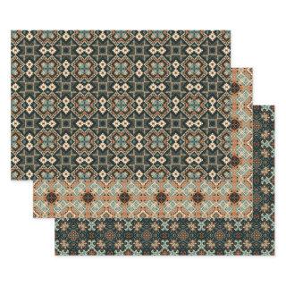 Ethnic American Boho Art Pattern Set 7  Sheets