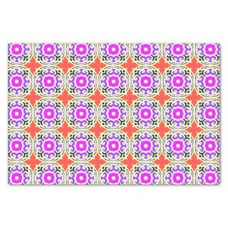 Ethnic Pattern with Moroccan Motifs Tissue Paper
