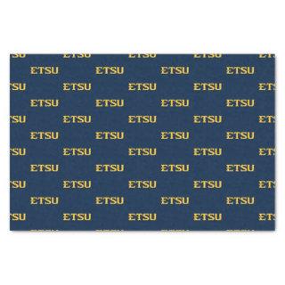 ETSU Wordmark Tissue Paper