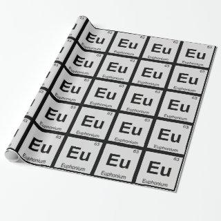 Eu - Euphonium Music Chemistry Periodic Table