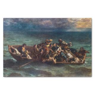 Eugene Delacroix - The Shipwreck of Don Juan Tissue Paper