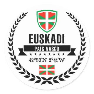 Euskadi Classic Round Sticker