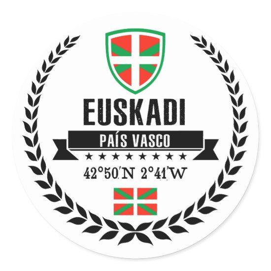 Euskadi Classic Round Sticker