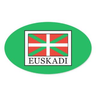 Euskadi Oval Sticker