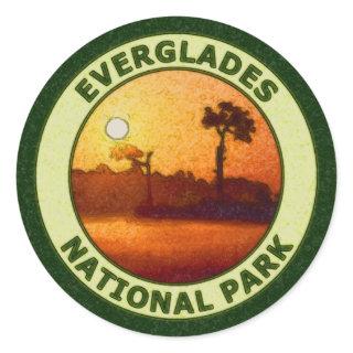 Everglades National Park Classic Round Sticker