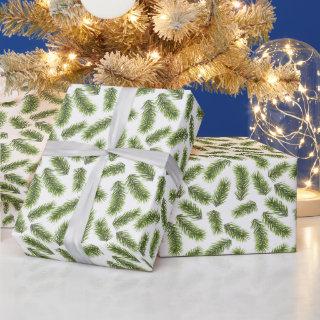Evergreen Branch Pattern