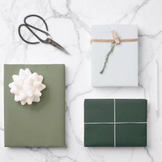 Evergreen Forest Gift  Sheets