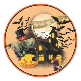Everything Halloween Stickers Set of 20 Round
