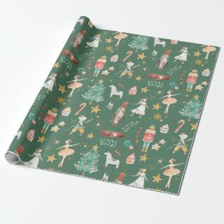 Everything Nutcracker Christmas Forest Green