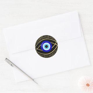 Evil Eye  Classic Round Sticker