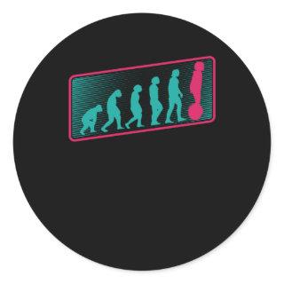 Evolution E Unicycle EUC Monowheel Classic Round Sticker