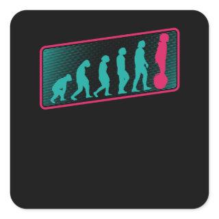 Evolution E Unicycle EUC Monowheel Square Sticker