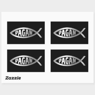 Evolution - Pagan Rectangular Sticker