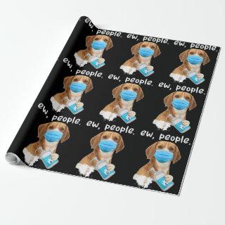 Ew People Dog Wearing Face Mask Beagle Lover Gift