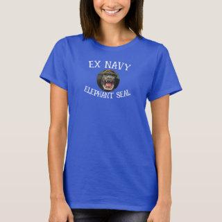 Ex Navy Elephant Seal T-Shirt