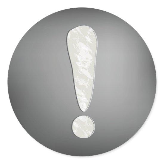 Exclamation Mark Stickers