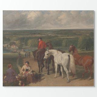 Exercising the Royal Horses (Equine Art)