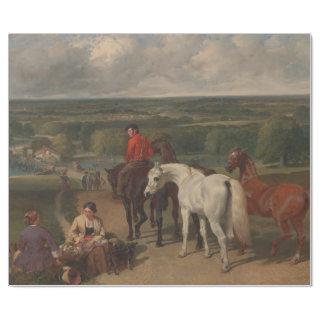 Exercising the Royal Horses (Equine Art)