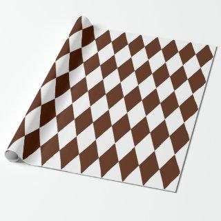 Extra Large Brown and White Harlequin