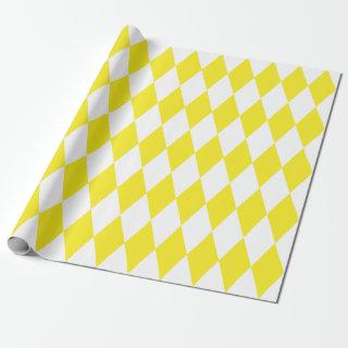 Extra Large Yellow and White Harlequin