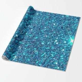 Extravagant Blue Glitter Shine