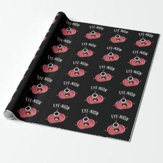 Eye-nion Funny Onion Pun Dark BG