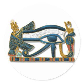 Eye of Horus Pectoral Classic Round Sticker