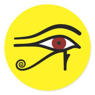 Eye of Ra - Egyptian God Classic Round Sticker