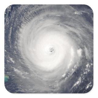 Eye of the Hurricane Square Sticker
