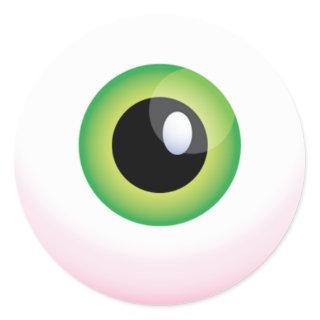 Eyeball Classic Round Sticker