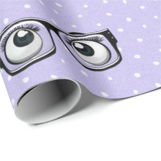 Eyeballs and Glasses on Polka Dots