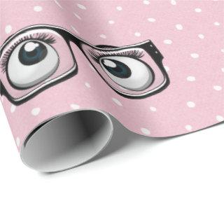 Eyeballs and Glasses on Polka Dots