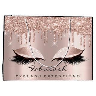 Eyes Lashes Sparkly Drips Makeup  Beauty Bridal Large Gift Bag