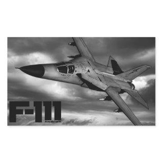 F-111 Aardvark Rectangular Sticker