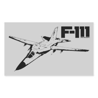 F-111 Aardvark Rectangular Sticker