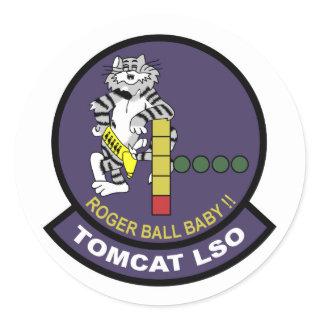 F-14 Tomcat Classic Round Sticker