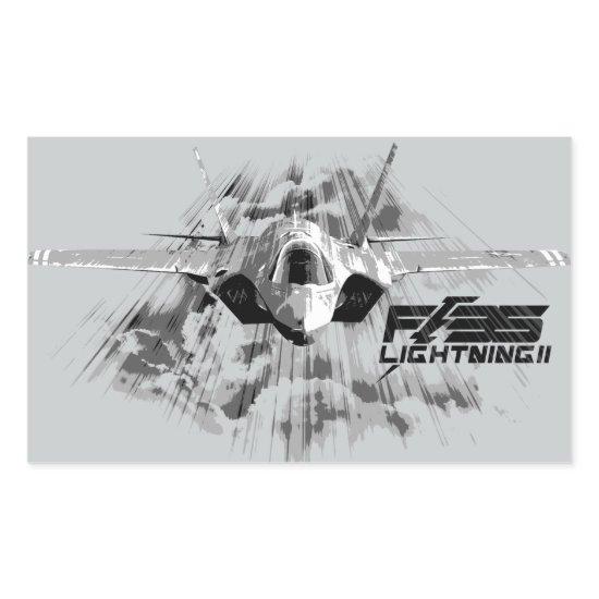 F-35 Lightning II Rectangle Stickers