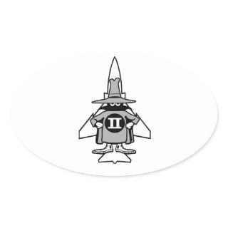 F-4 Phantom Spook Oval Sticker
